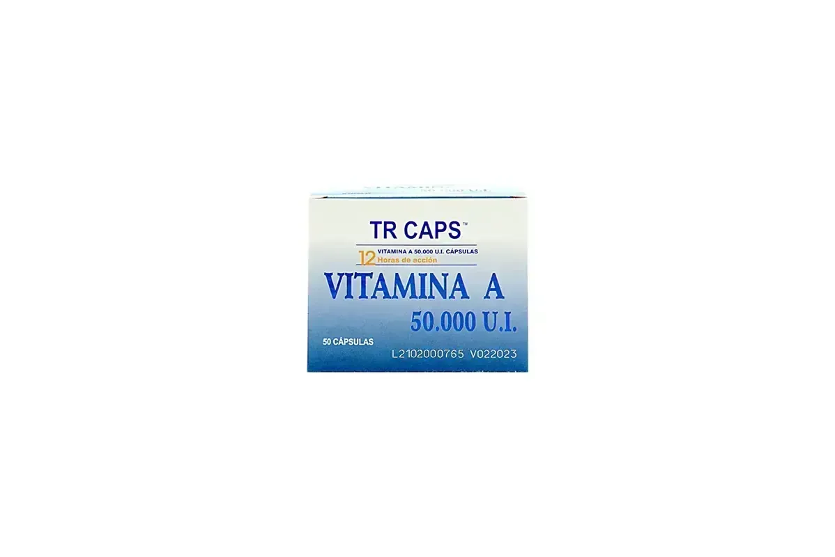 VITAMINA A 50.000 UI X 50 CAPS