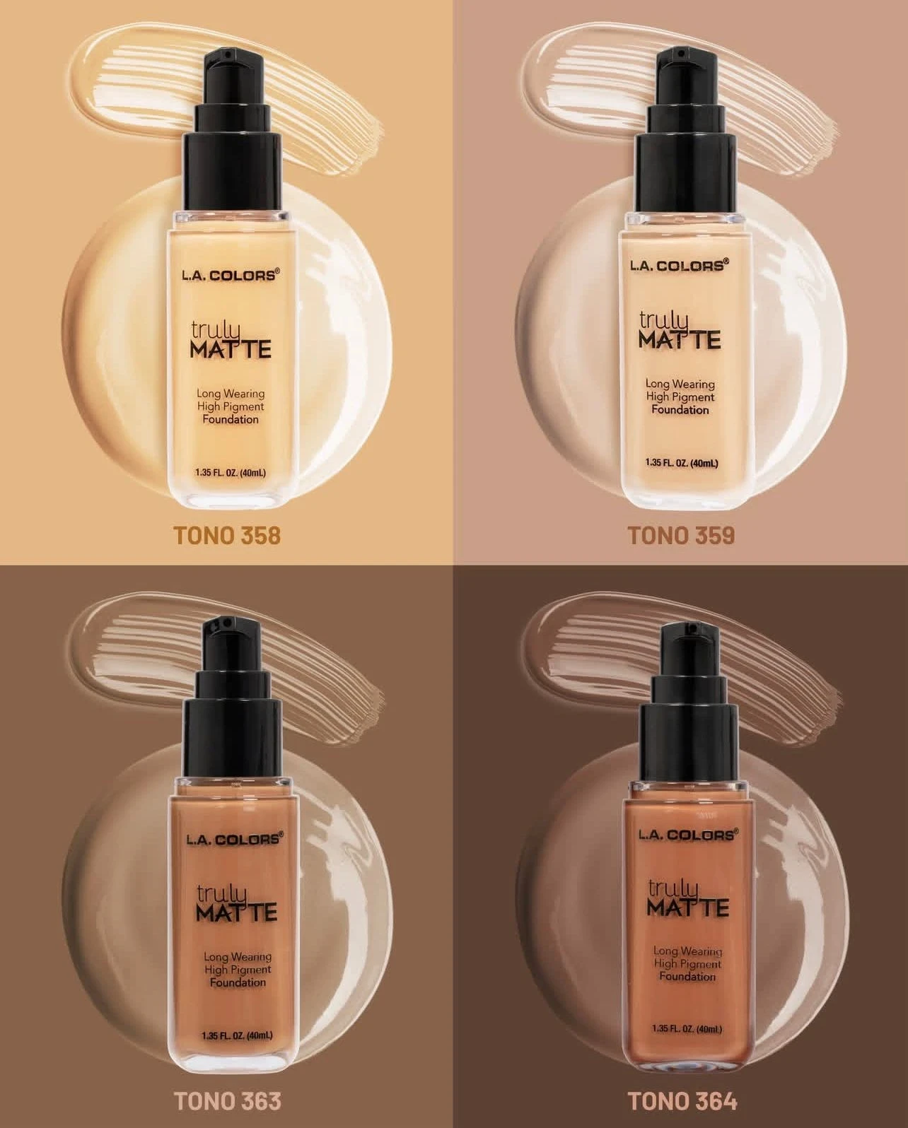 Base Truly Matte L.A Colors  3