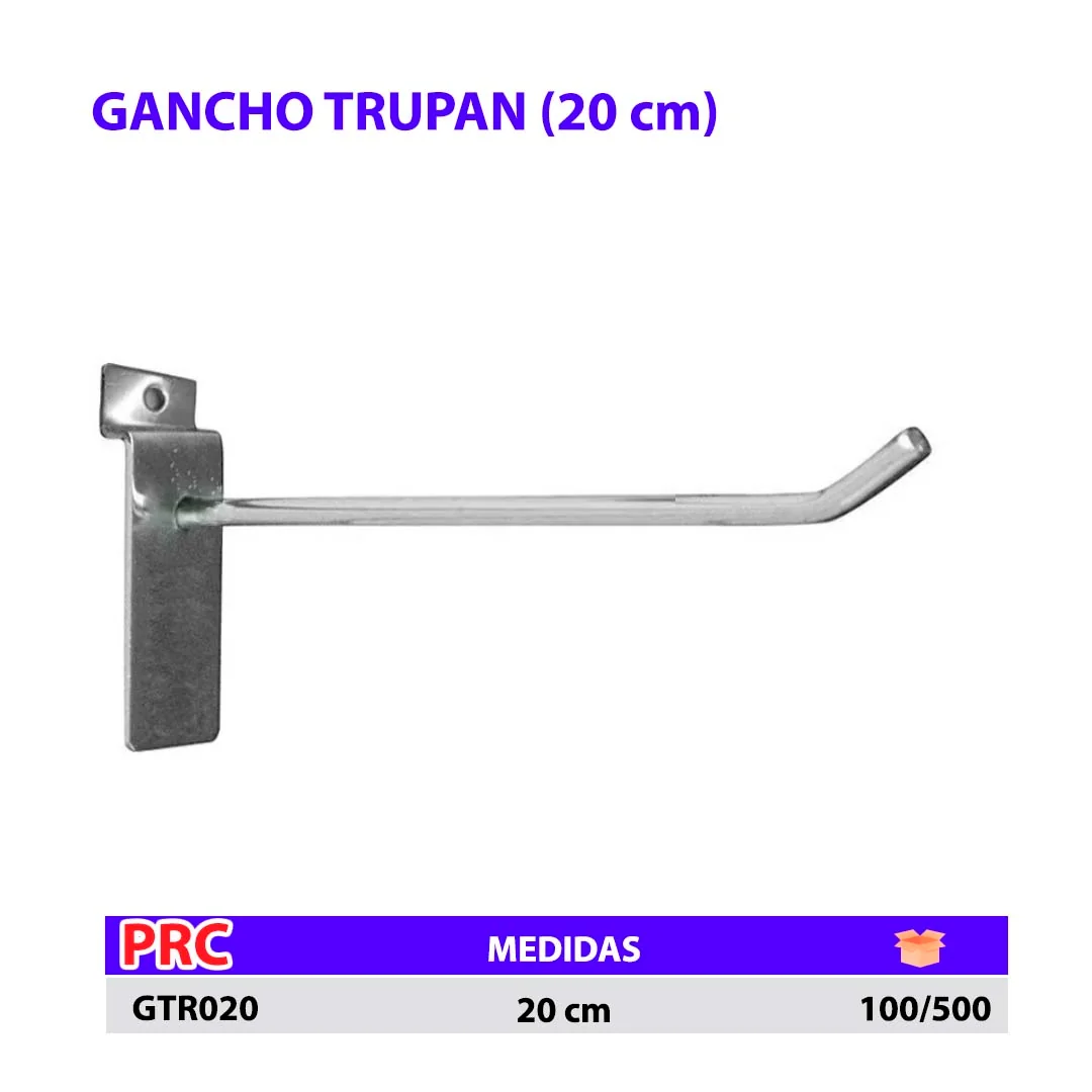 GANCHO TRUPAN 20 CM