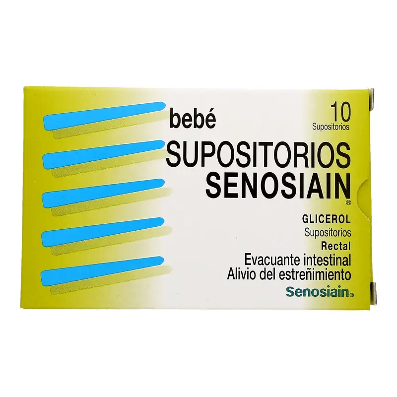 SUPOSITORIOS SENOSIAIN BEBE 