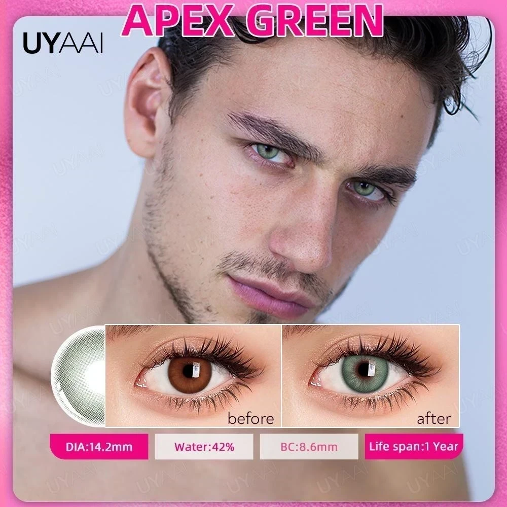 Lentes de contacto - Referencia: APEX GREEN 7
