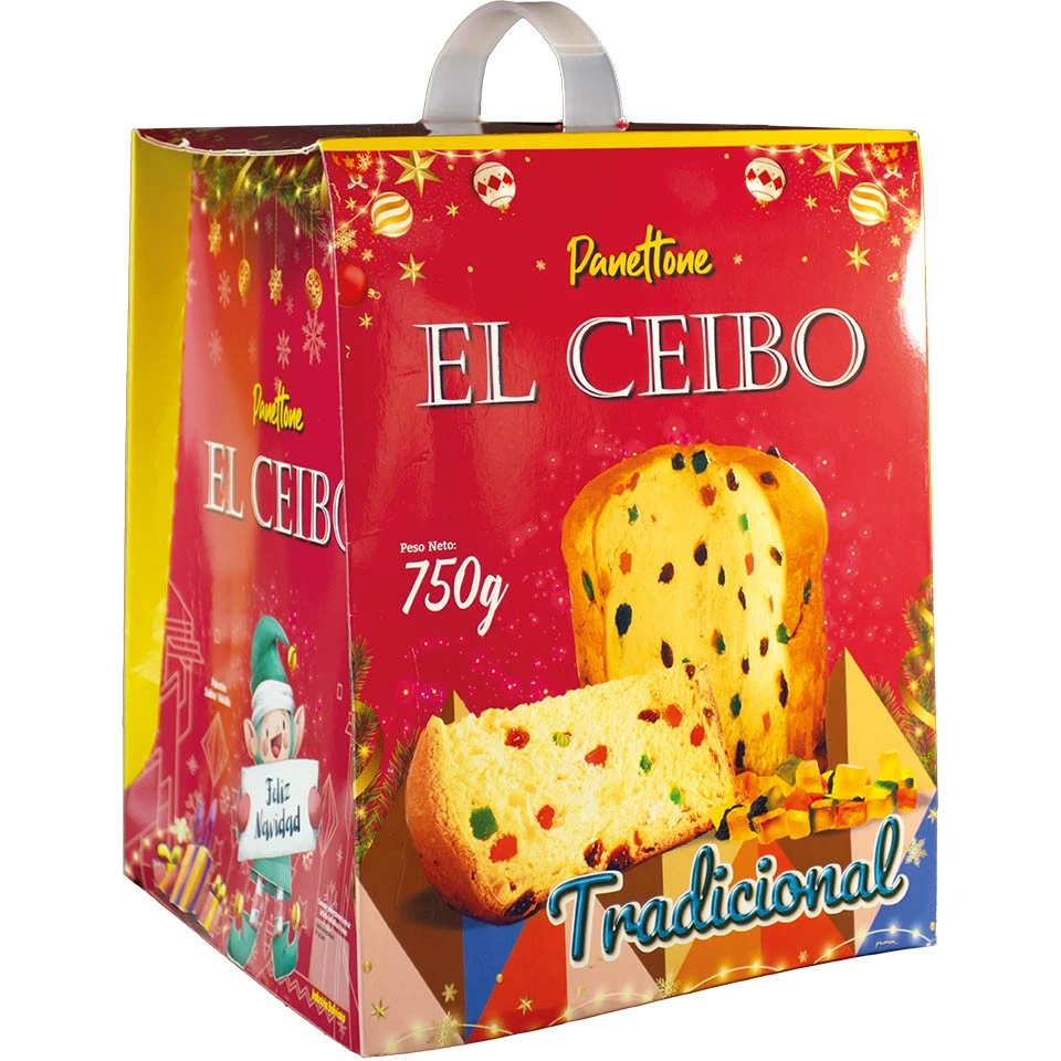 PANETTONE EL CEIBO FRUTADO 750g