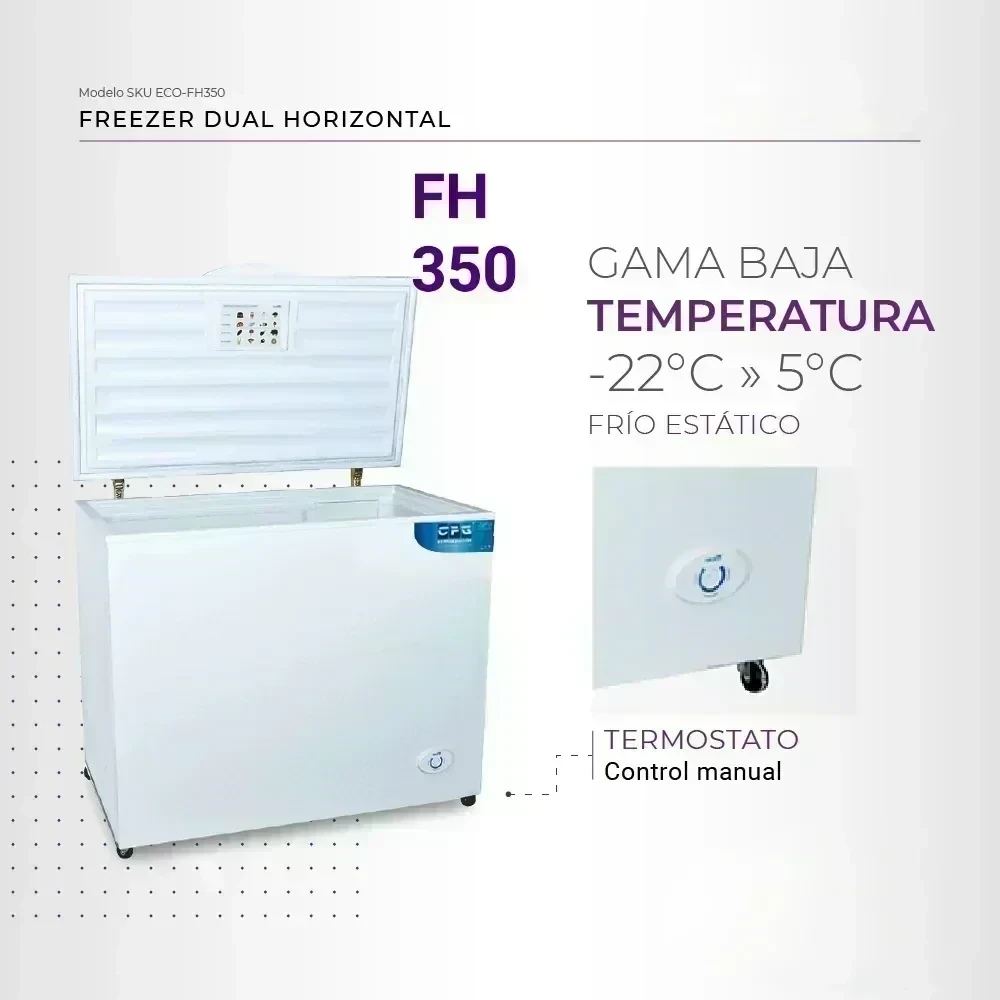 Freezer Teora fh350 350 LTS 