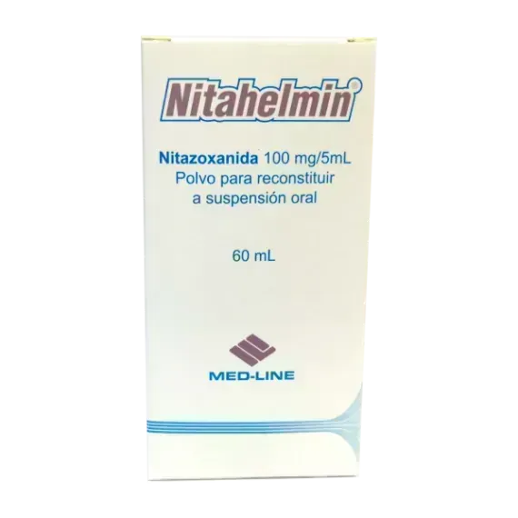 NITAHELMIN 100 MG/5 ML SUSP X 60 ML NITAZOXANIDA MED-LINE