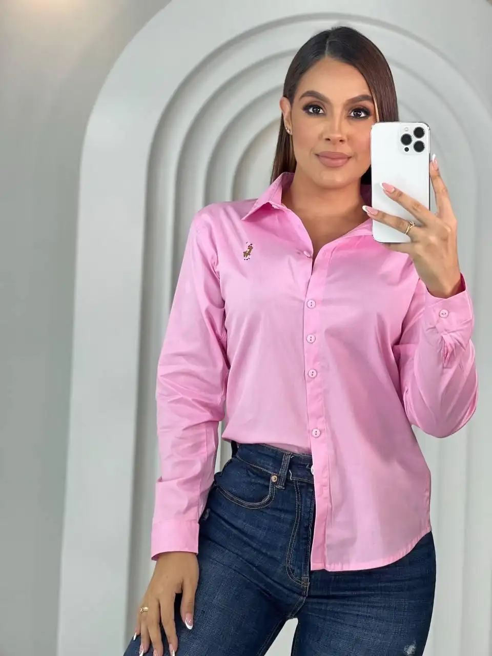 🤩🛍️Hermosa Camisa Larga 😍 💗  3