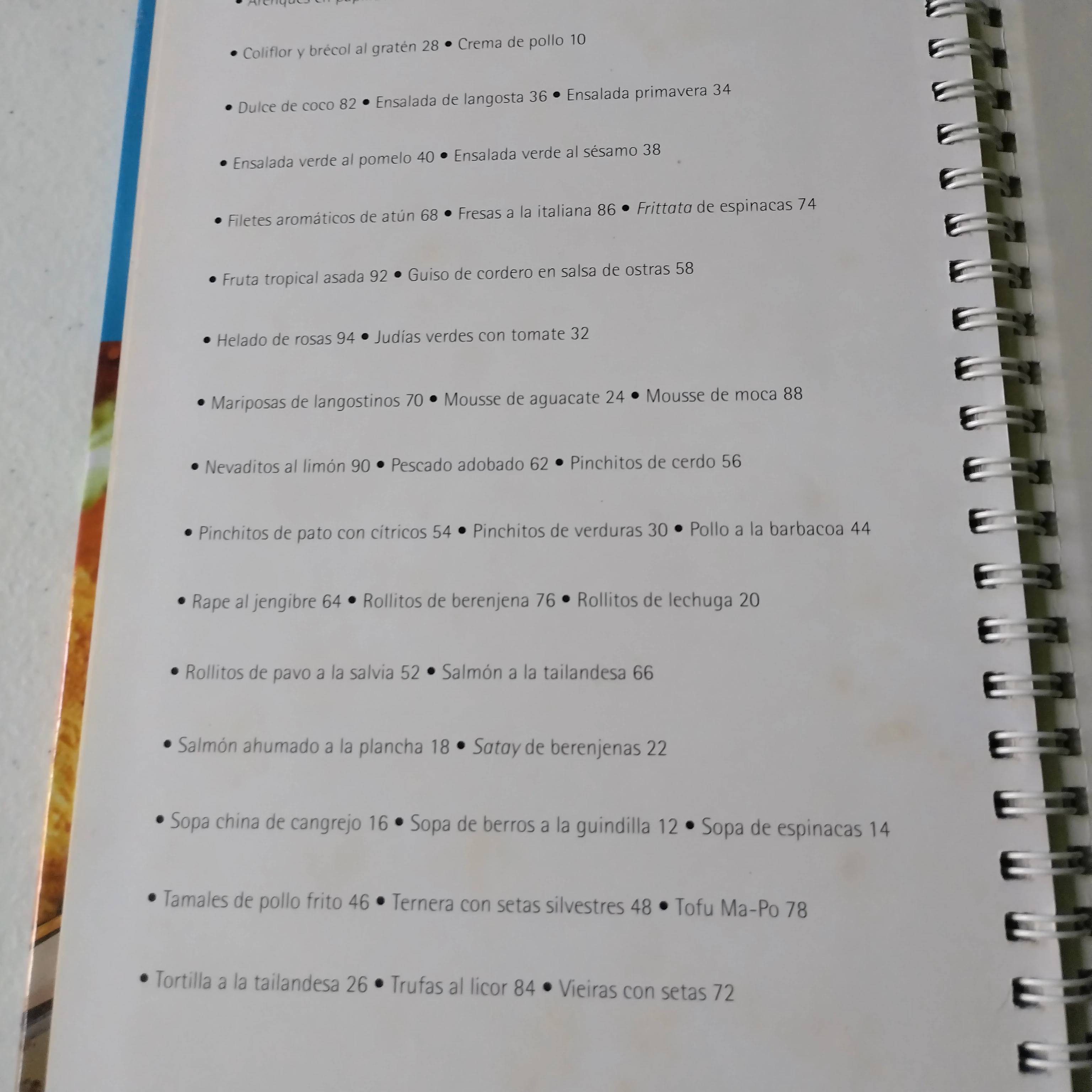 Recetas bajas en hidratos de carbono, usado 3