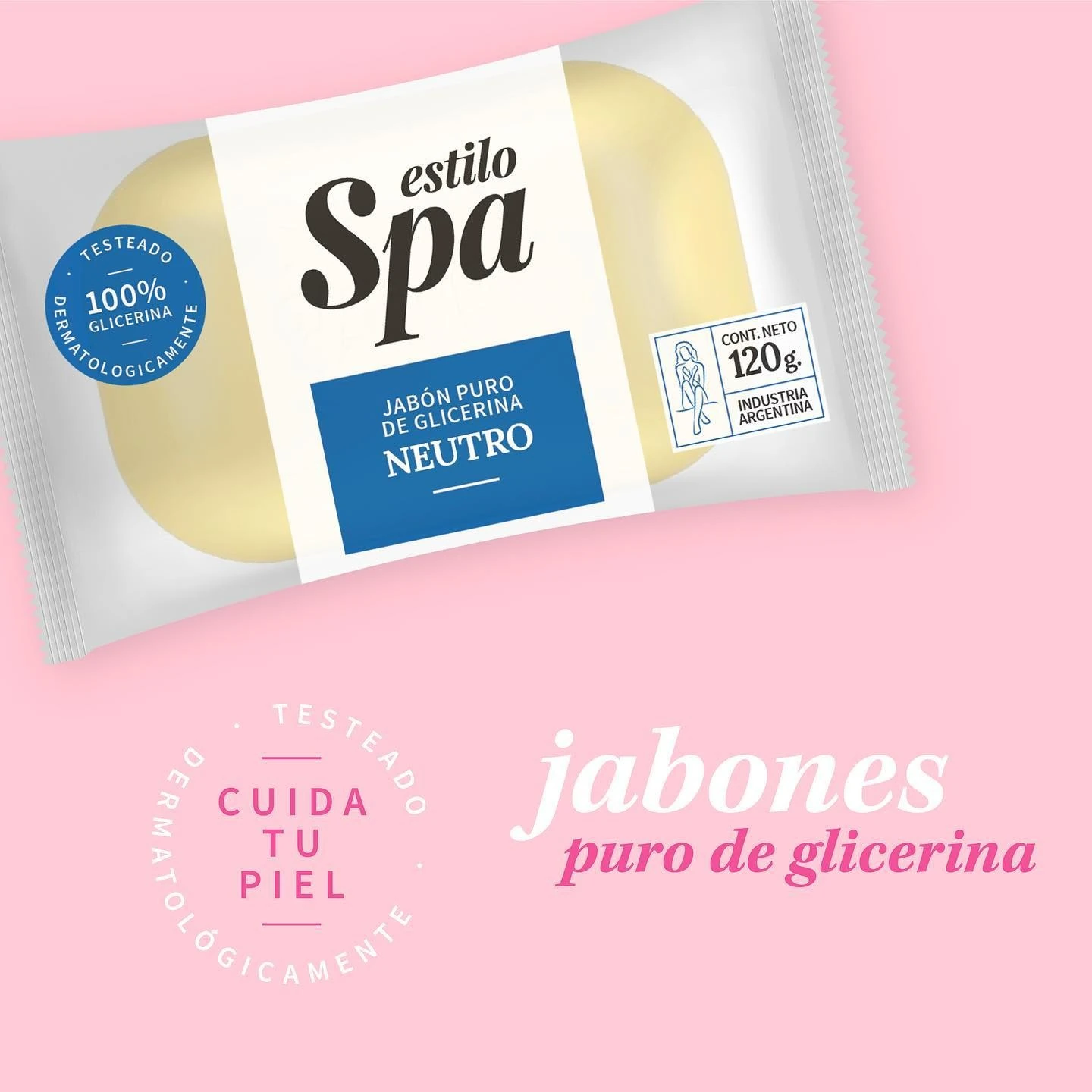Jabon de glicerina 100%