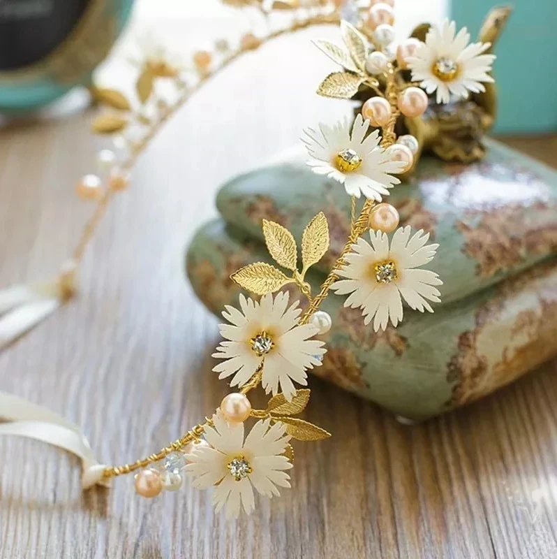 TIARA DE CRISTAL FLORES  2