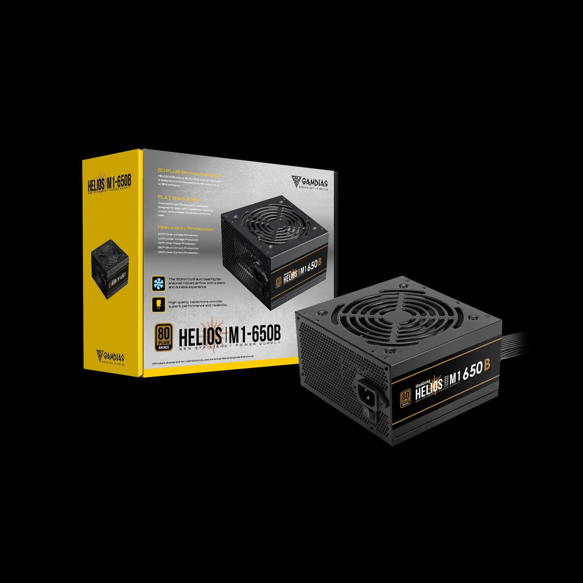 GAMDIAS 650w bronce  2