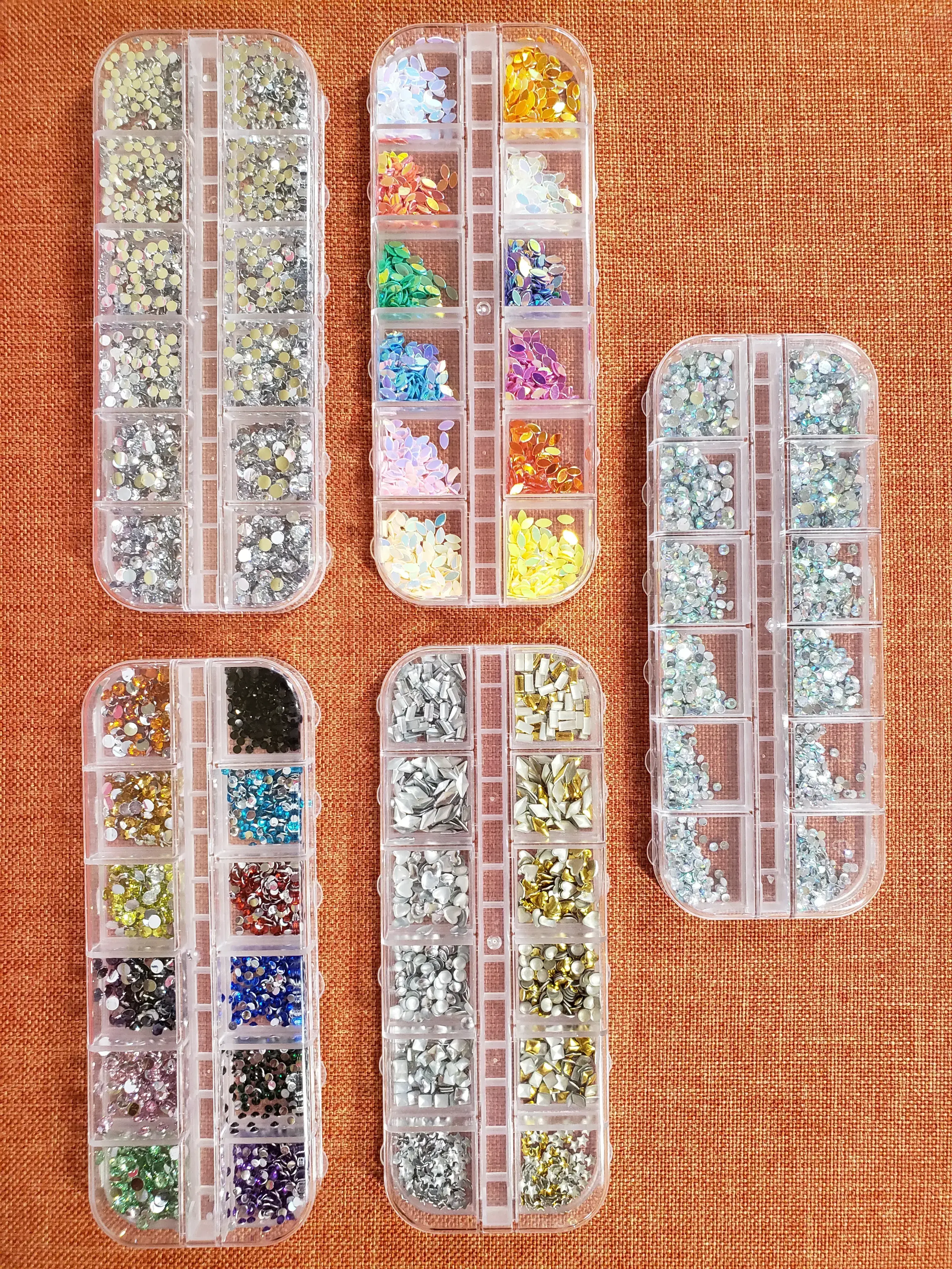 Decoración de uñas Crystal
