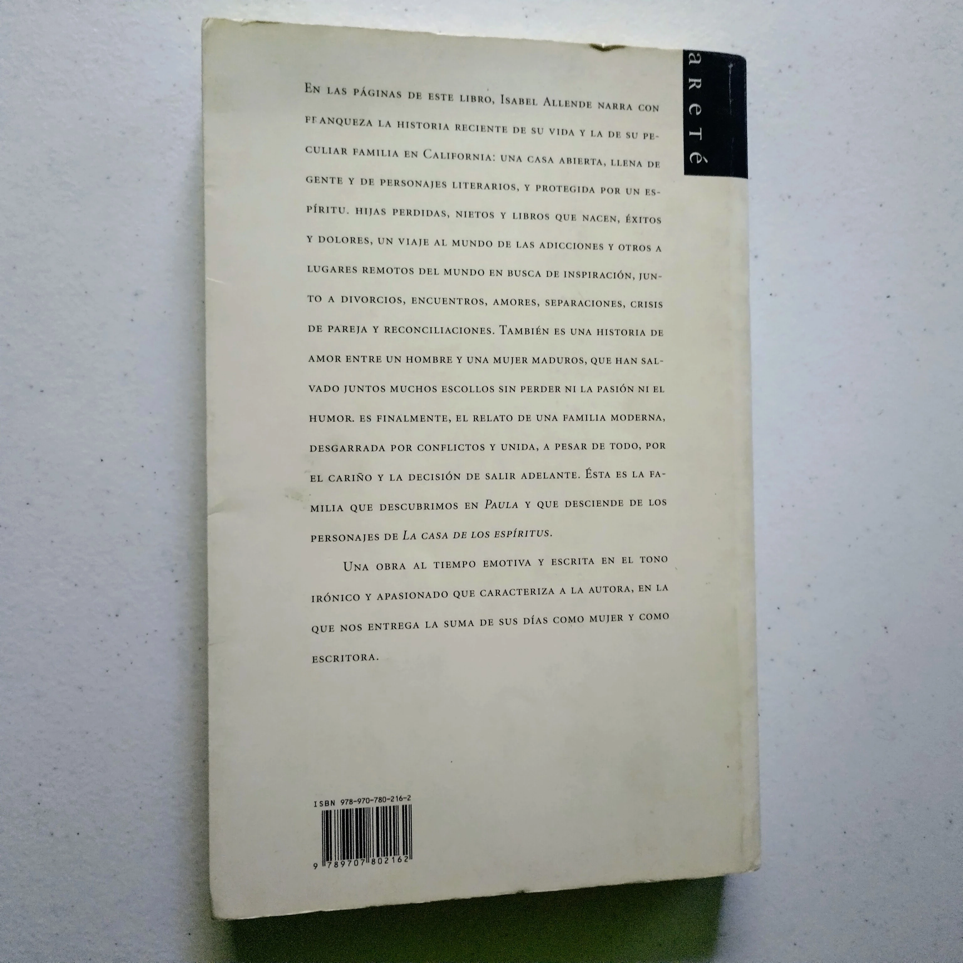 La suma de los dias, Isabel Allende, usado 2