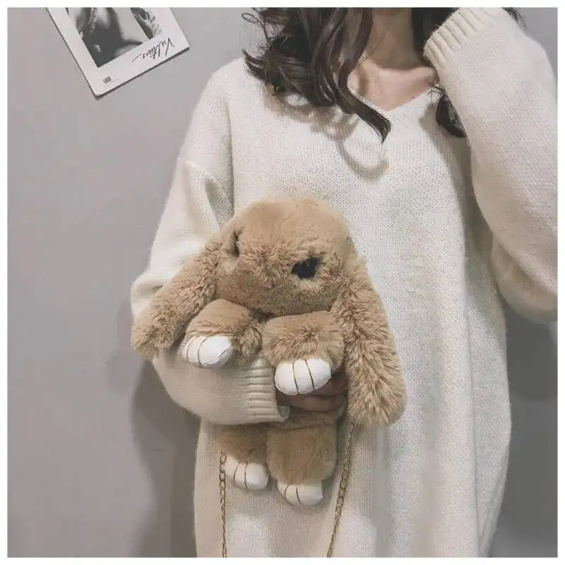 Bolsa de Conejito de peluche  3