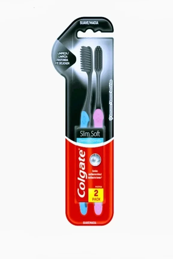 CEPILLO DENTAL COLGATE® SLIMSOFT™ BLACK