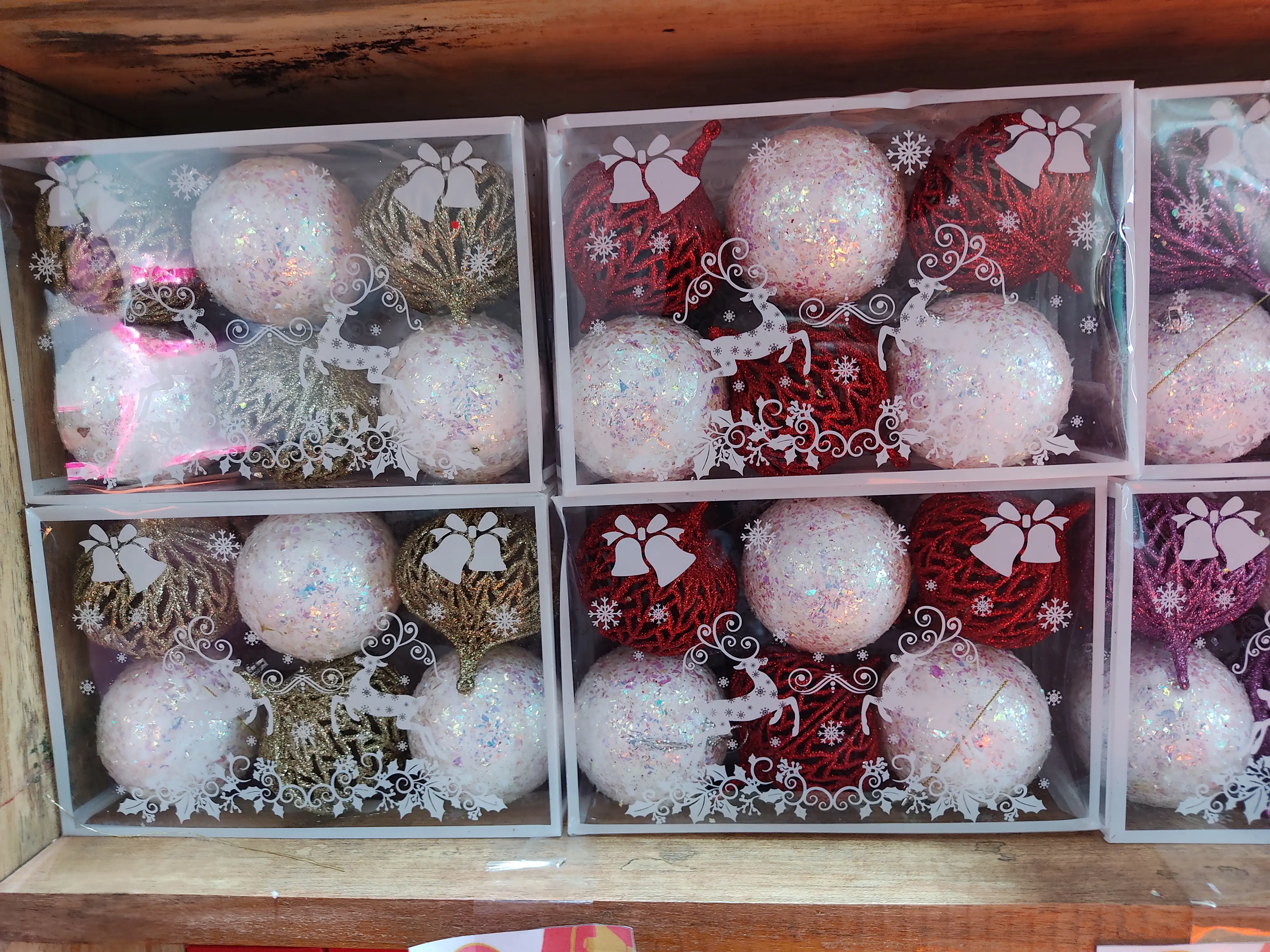 Bolas de navidad modelo liso