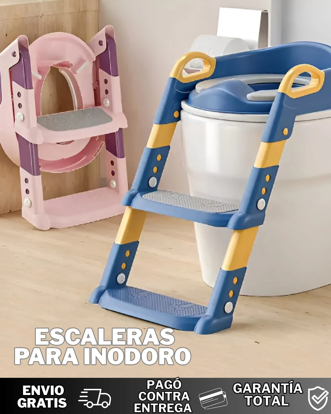 ESCALERA DE INODORO PARA NIÑOS 