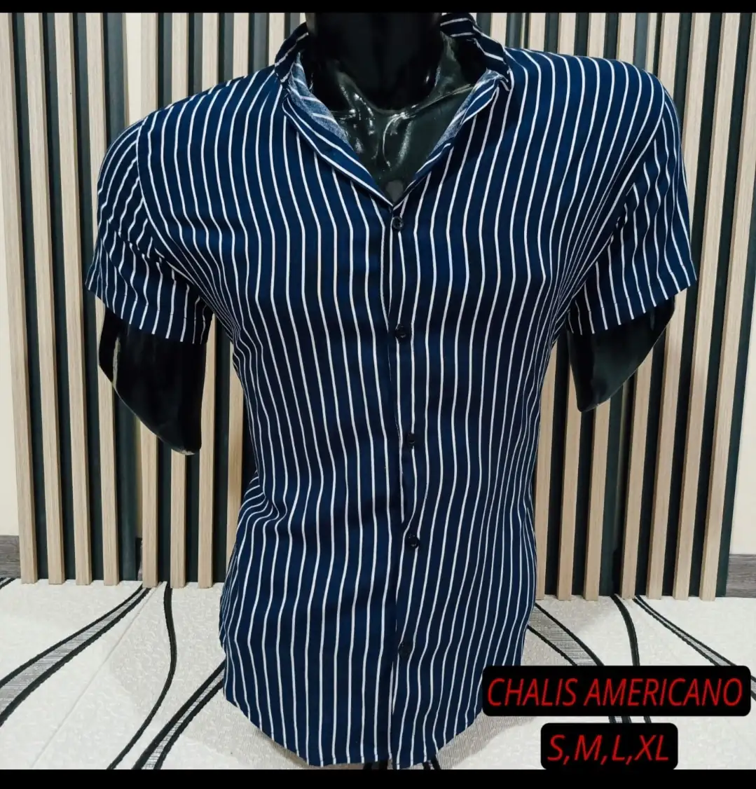 Camisa en chalis americano 