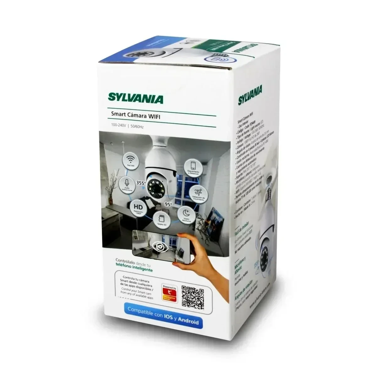CAMARA SMART WIFI 360⁰ BOQUILLA E27  4