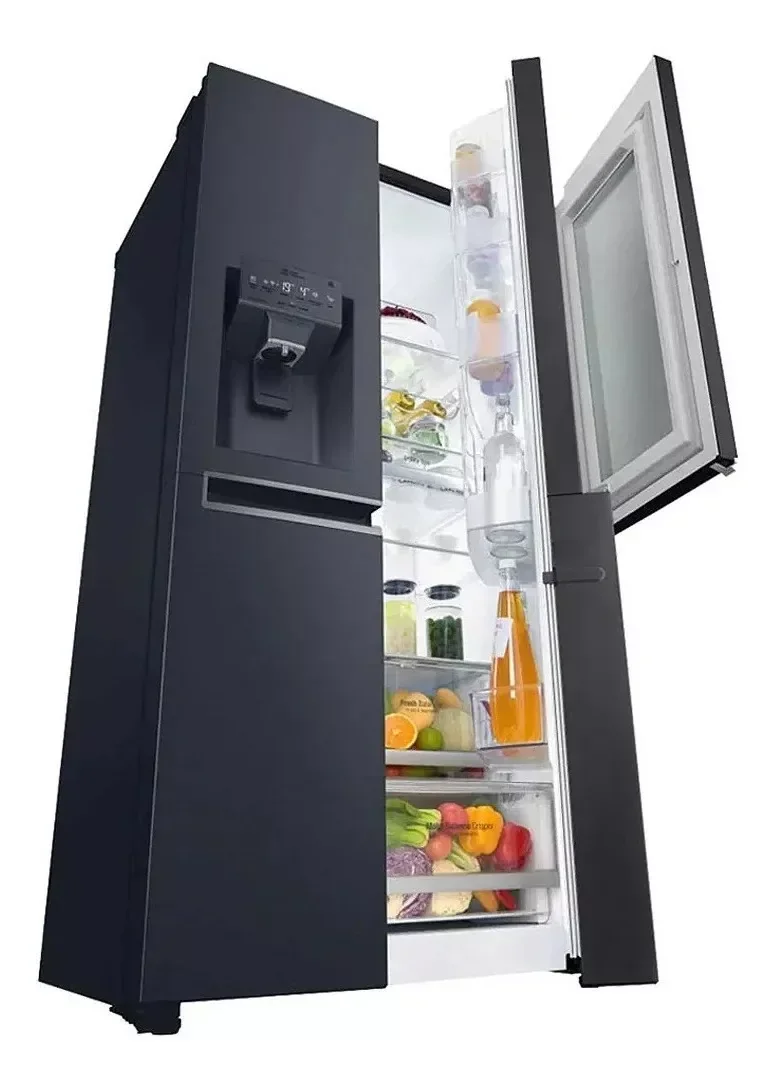 Heladera LgGC-X247CQBV 601 LTS NEGRO 2
