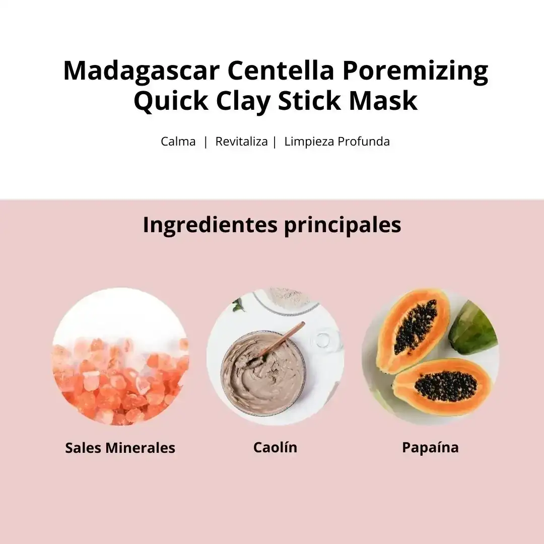 Mascarilla Skin1004 “Madagascar Centella Poremizing Quick Clay Stick Mask” 5