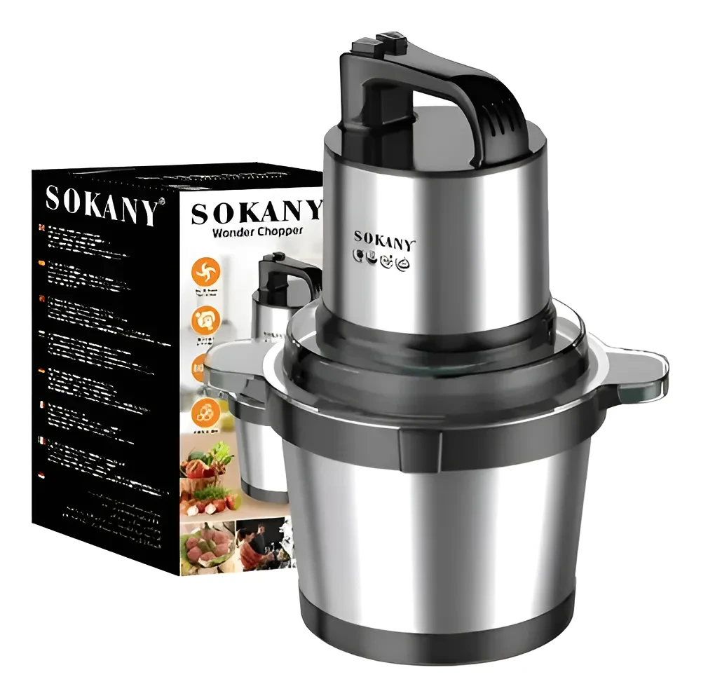 Procesador de alimentos pica todo 2 litros Sokany 