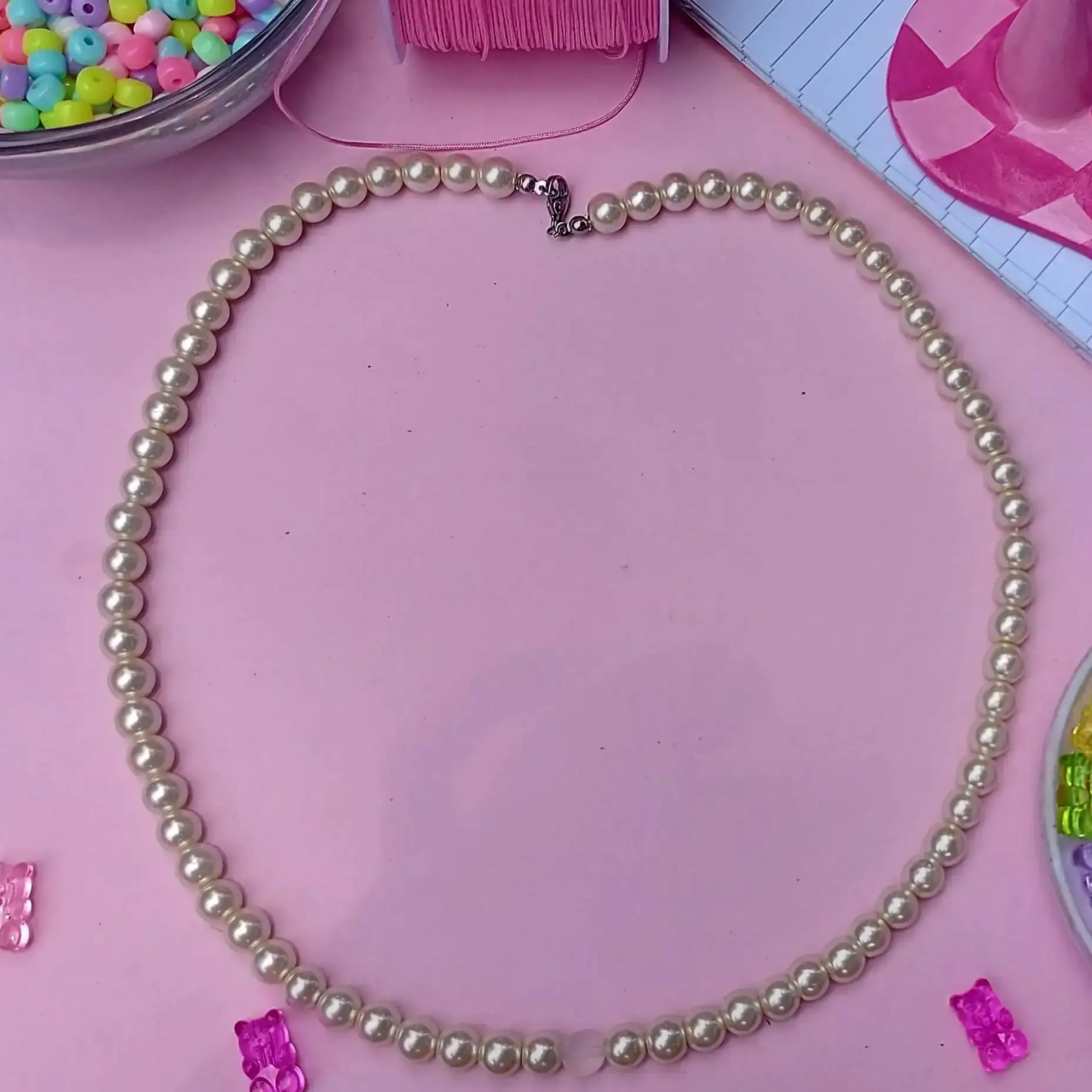 Collar de perlas/mediano