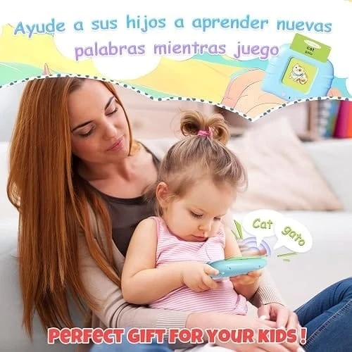 LECTOR de tarjetas educativas BILINGÜE  5