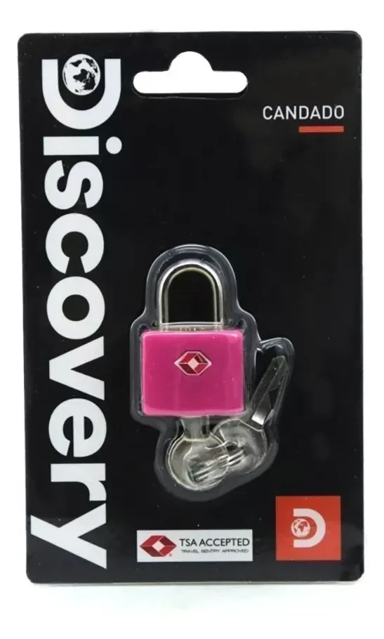 CANDADO CON LLAVE DISCOVERY 17214