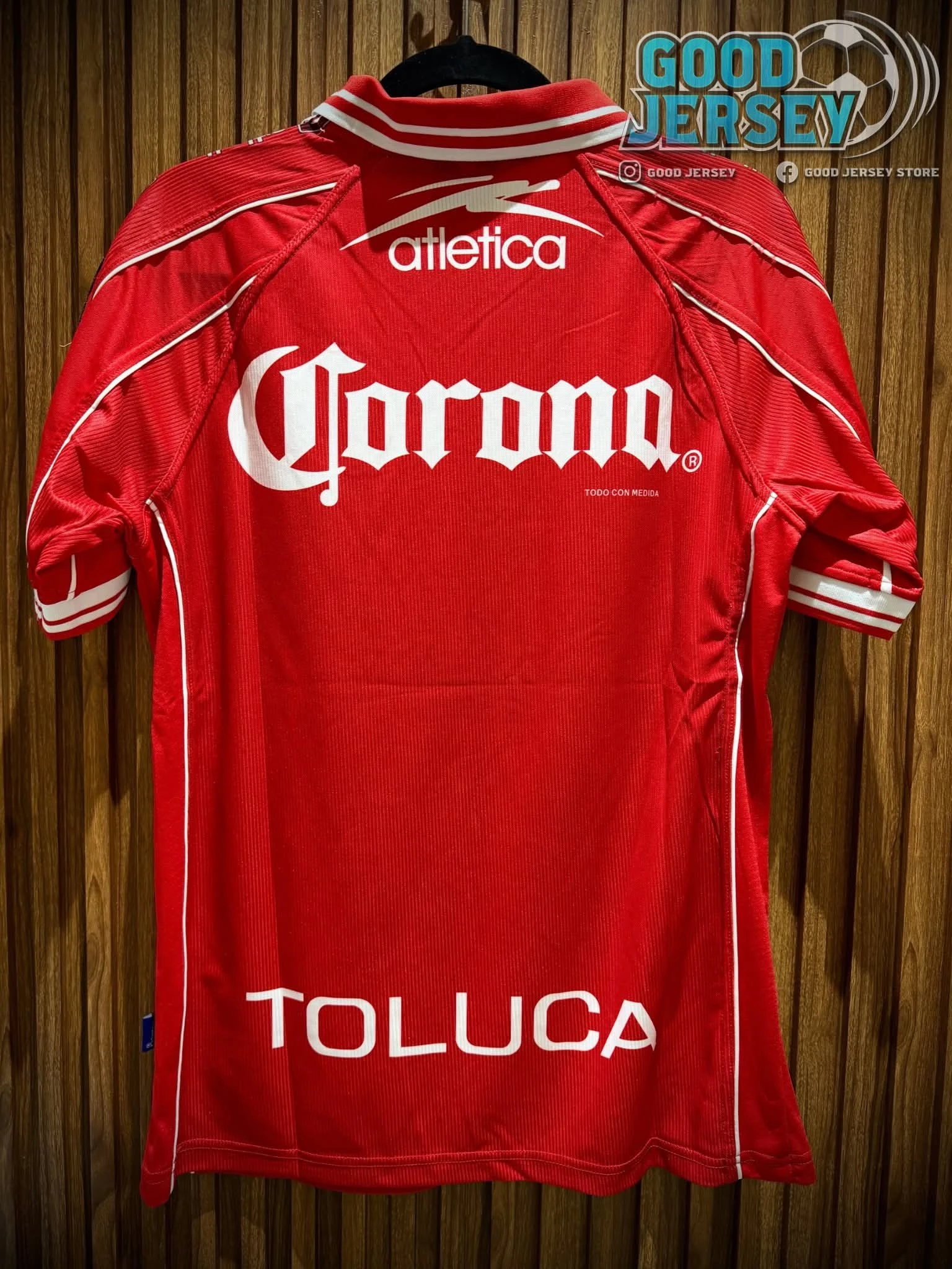 Jersey Toluca Retro 3