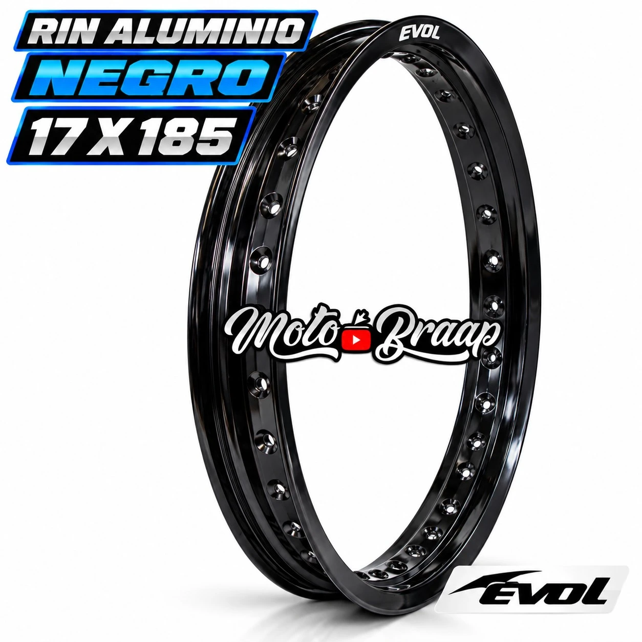 17 x 185 Rin aluminio Evol