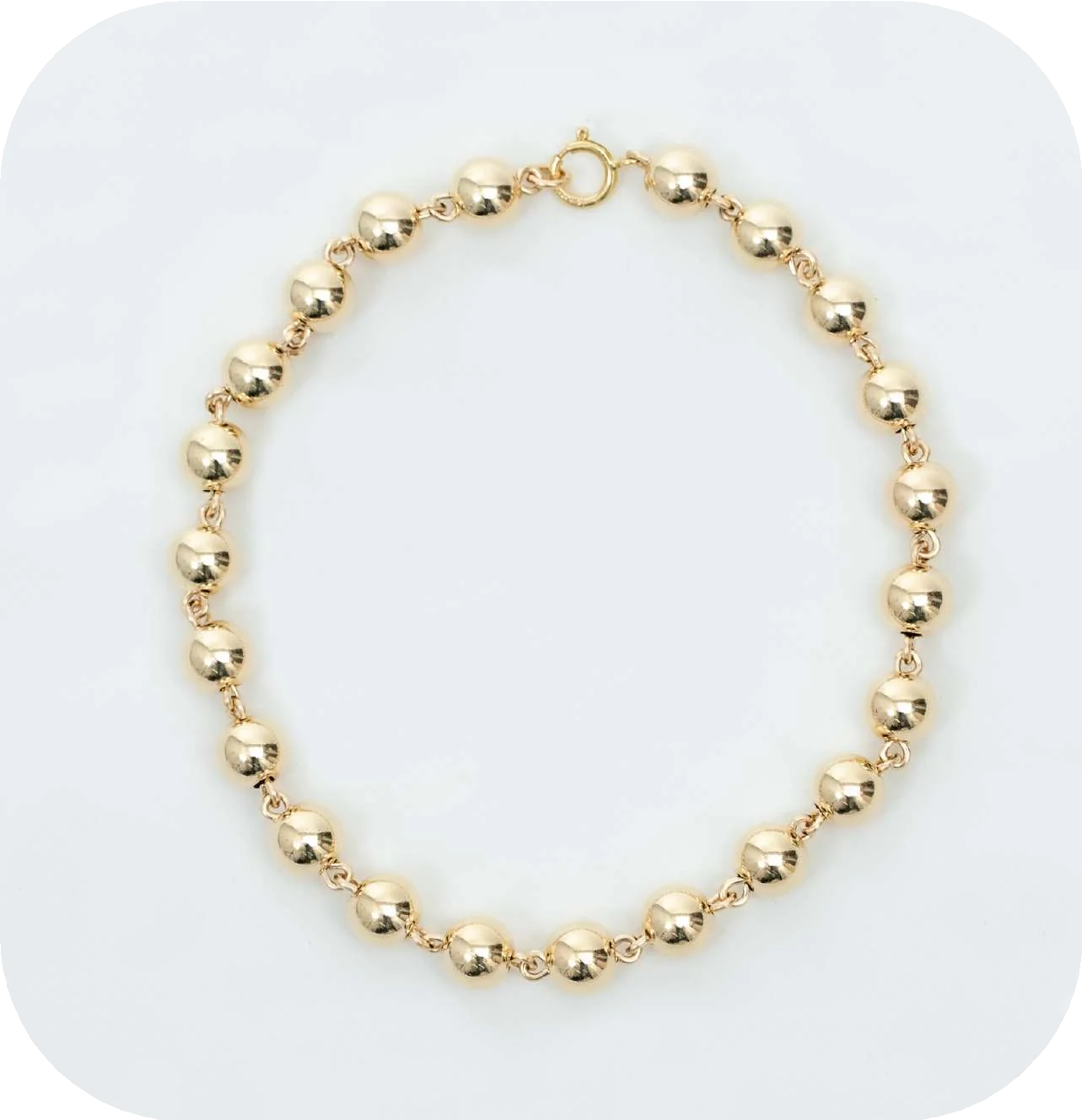 TB-020247-PULSERA BOLA 6MM SISTEMA DE AGARRE (22B)