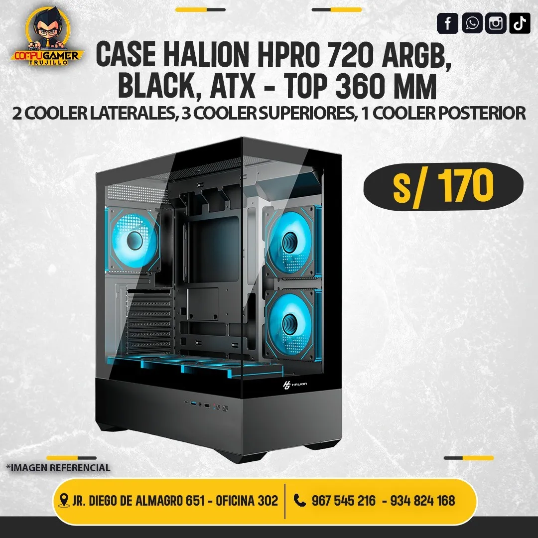 CASE HALION HPRO 720 BLACK