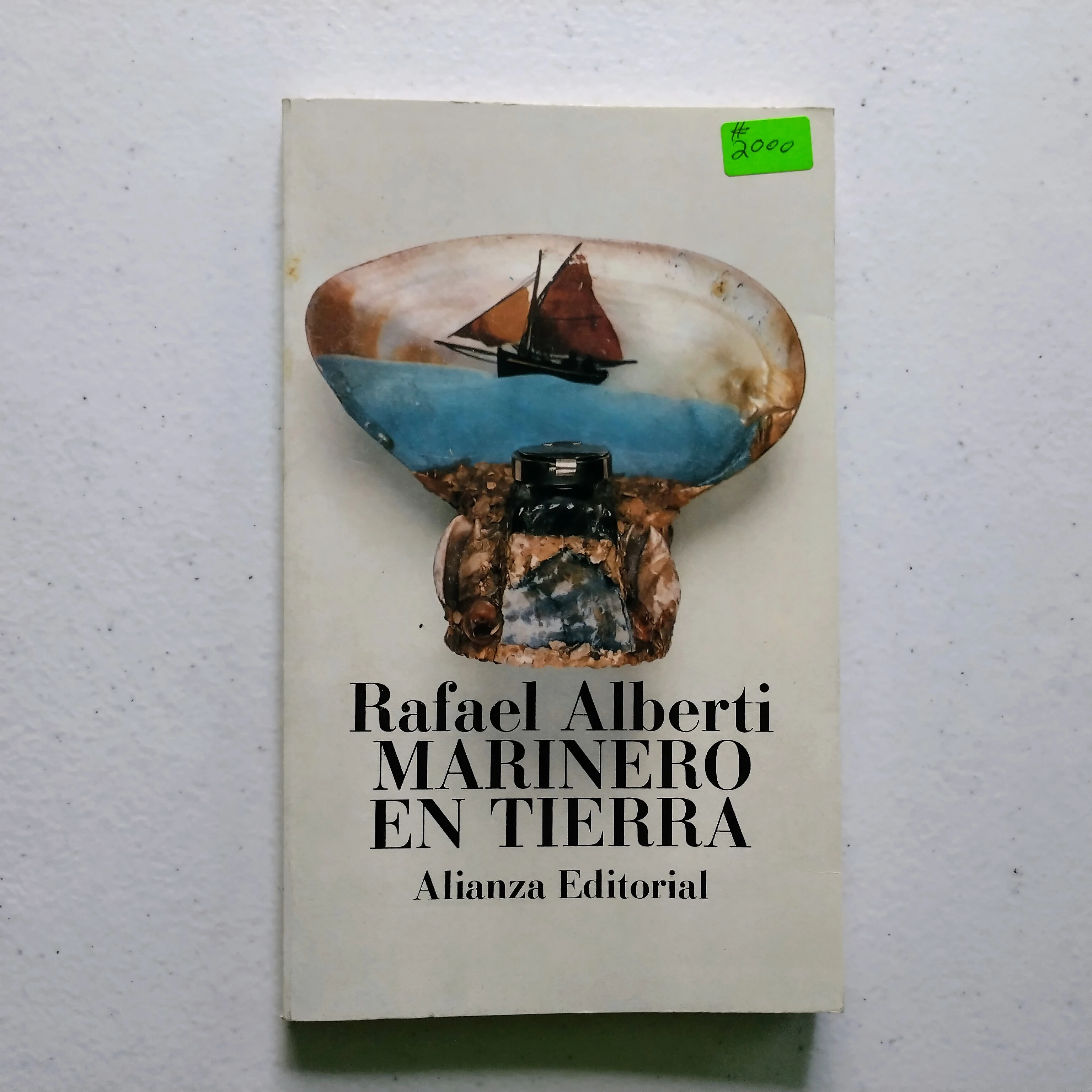 Marinero en tierra, Rafael Alberti, usado