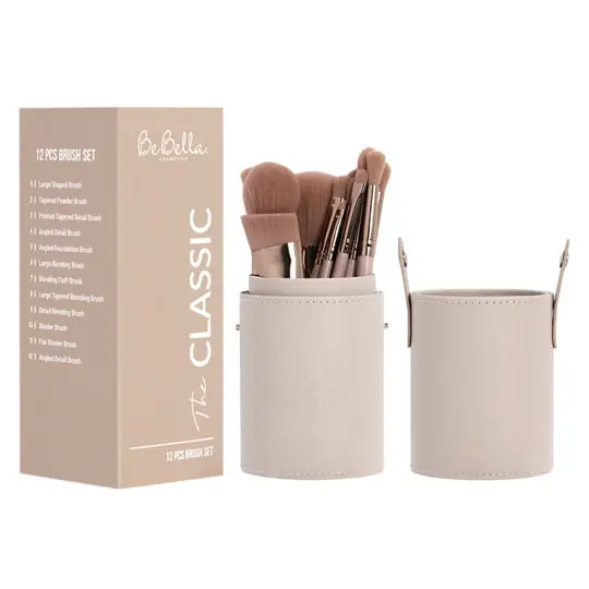 BROCHAS PROFESIONAL 12 PZAS CLASSIC ESTUCHE CILINDRO 