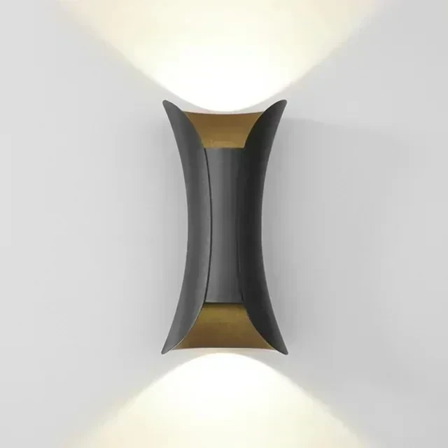 APLIQUE PARED LED CORBATIN NEGRO 10W 2