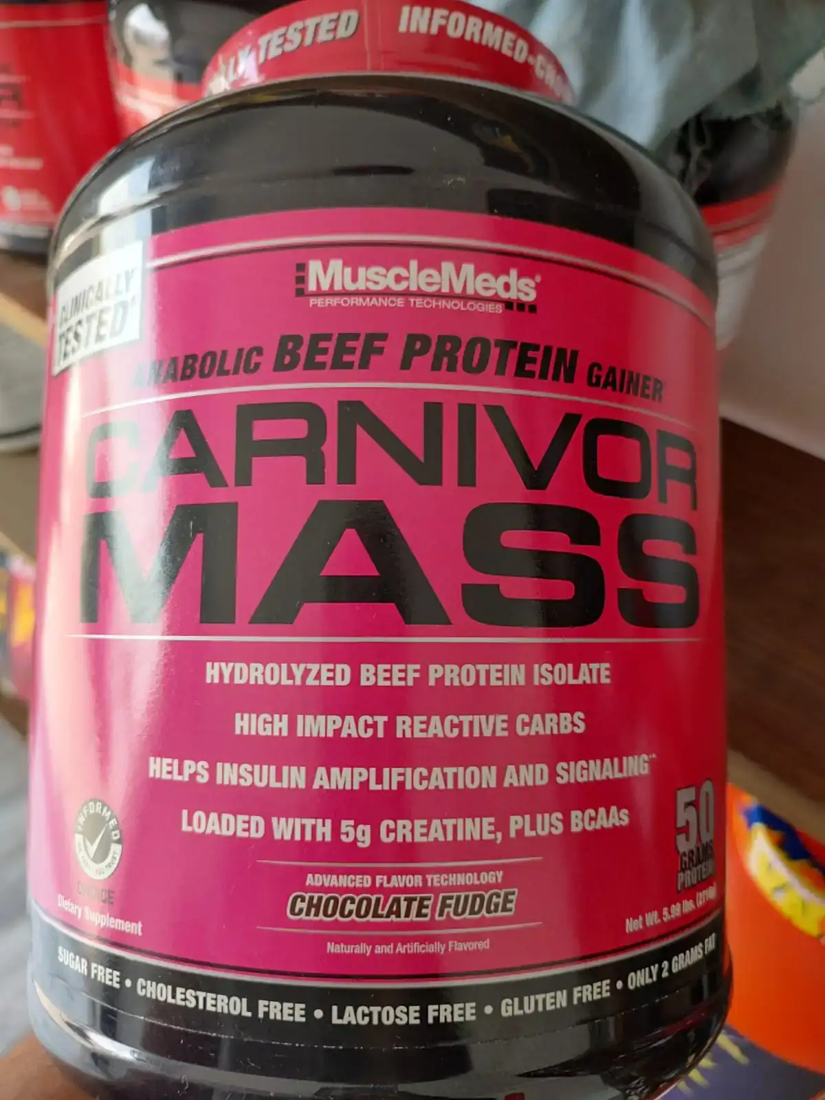Carnivor mass 6 lb 