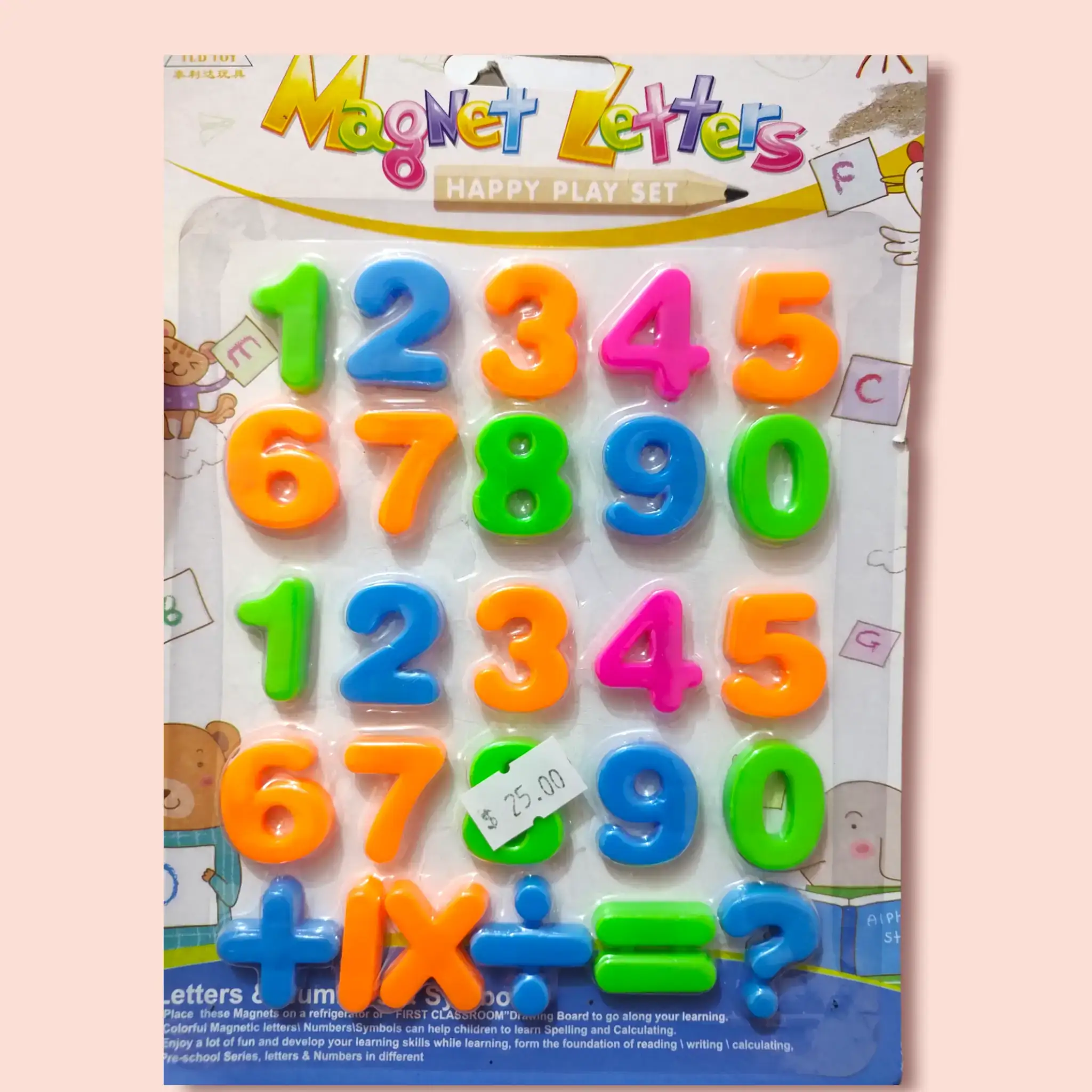 Numeros con iman
