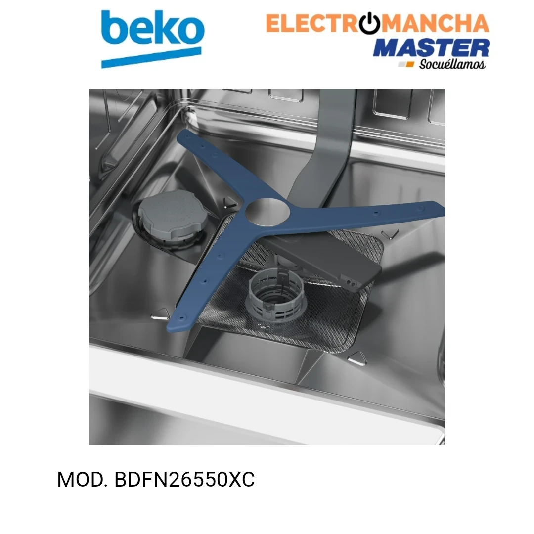 LAVAVAJILLAS BEKO BDFN26550XC B INOX 3 BANDEJA 3