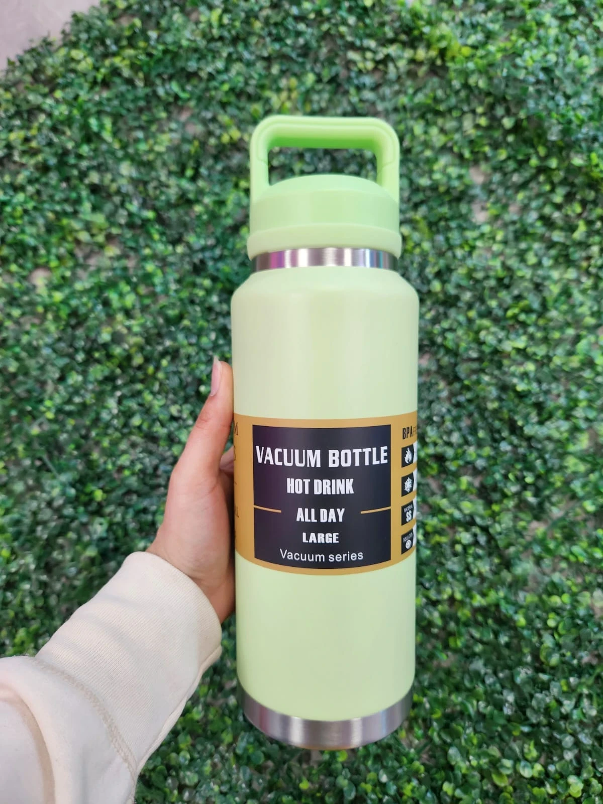 Vacuum Doble Tapa Verde 4