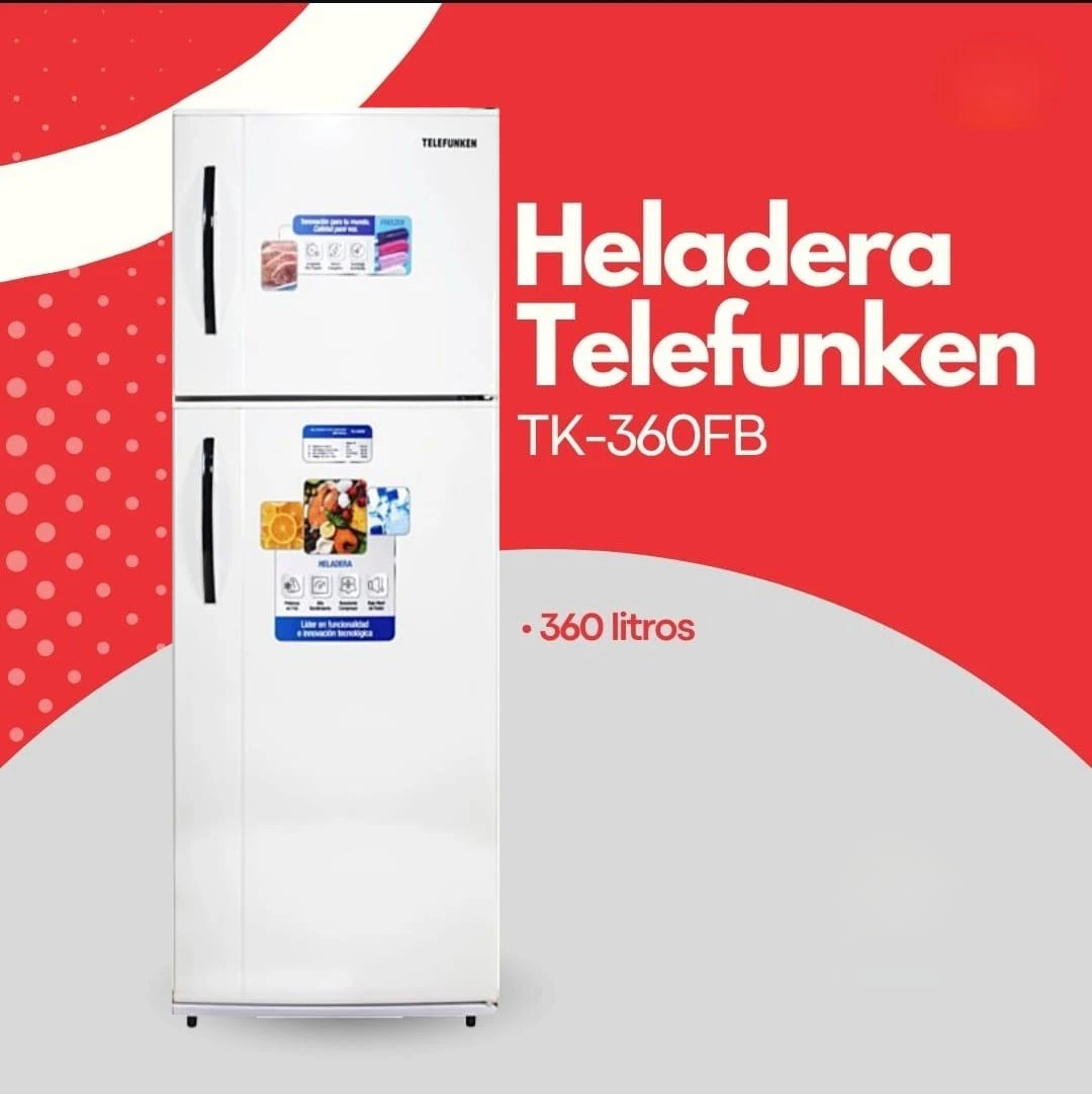 HELADERA TELEFUNKEN 360LTS