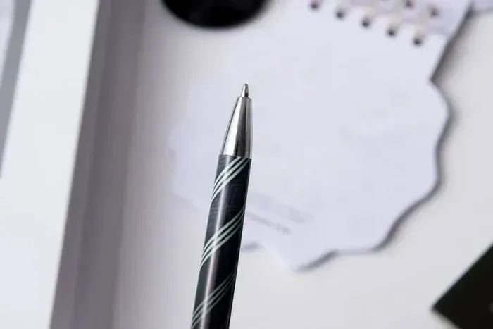 Boligrafo con separador Bienaventurado el hombre 3