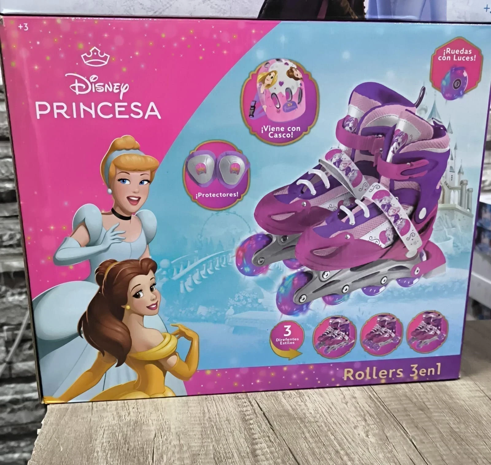 ROLLERS 3 EN 1 PRINCESAS/FROZEN