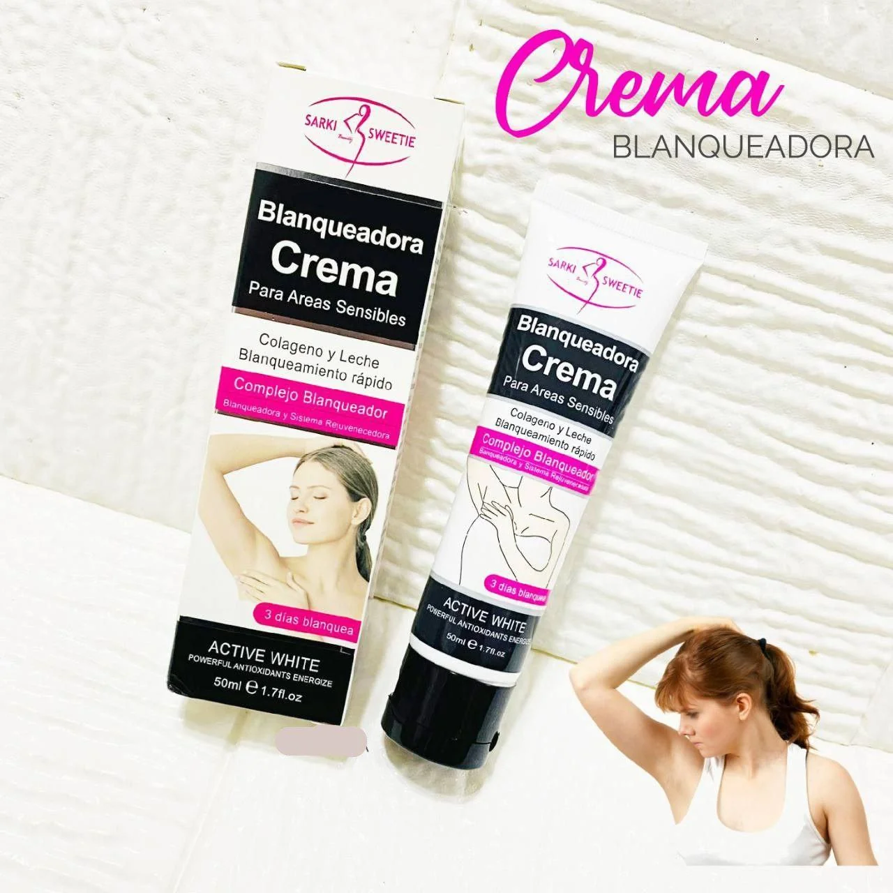 Crema blanqueadora