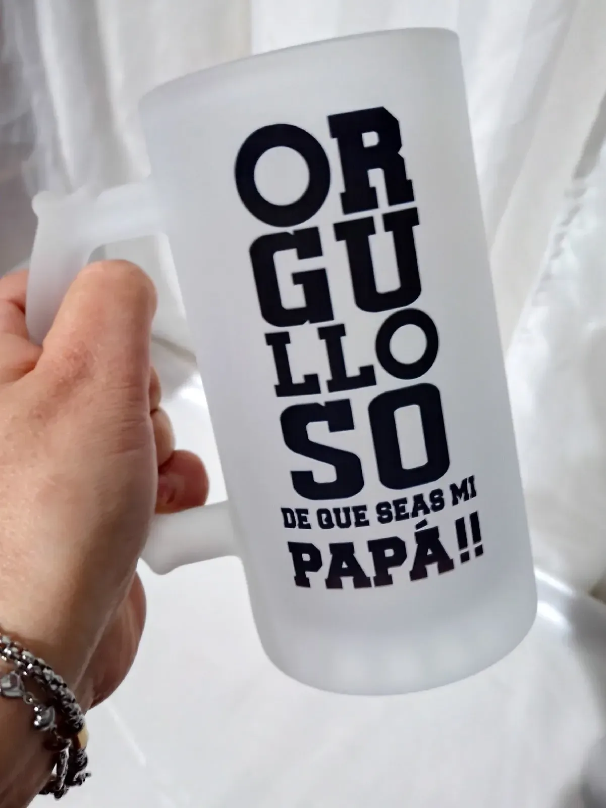 Jarra cervecera esmerilada 2