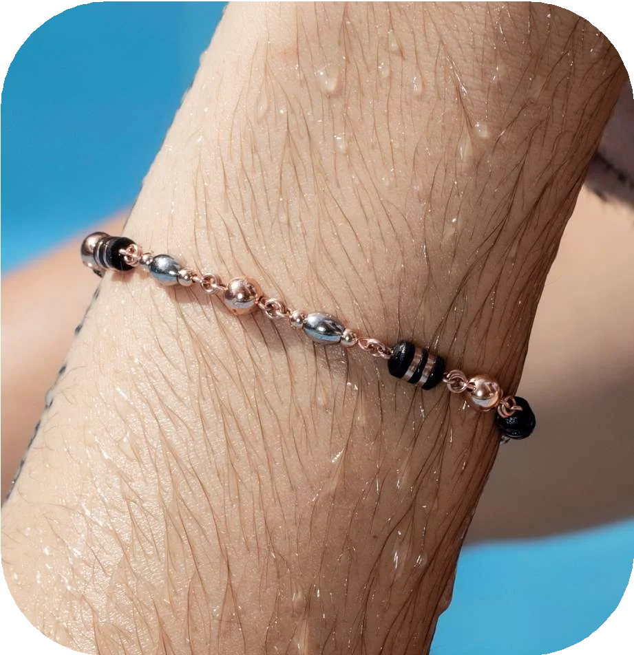 TB-020363-PULSERA ESPECIAL ÓVALO- BARRIL NEO (DORADA)