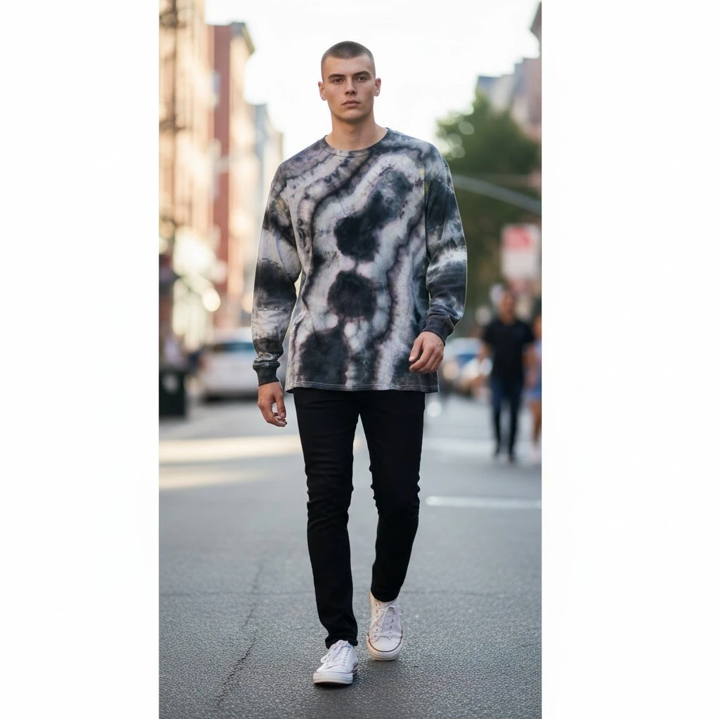 Playera L Tie Dye