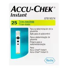 Tiras Reactivas Ref. 07819382023 Caja X 50 Accu Chek Instant Control