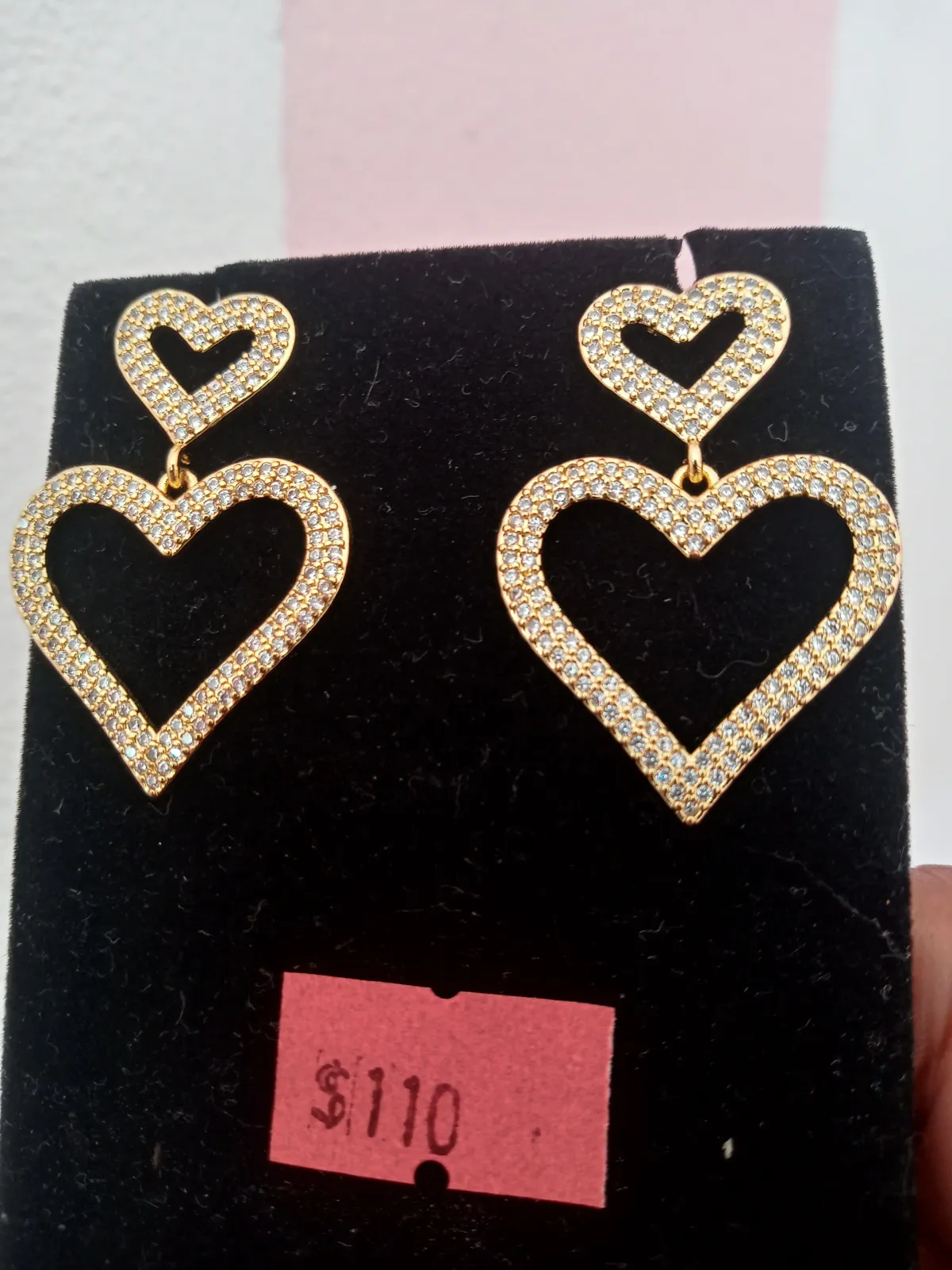 Aretes corazon 2