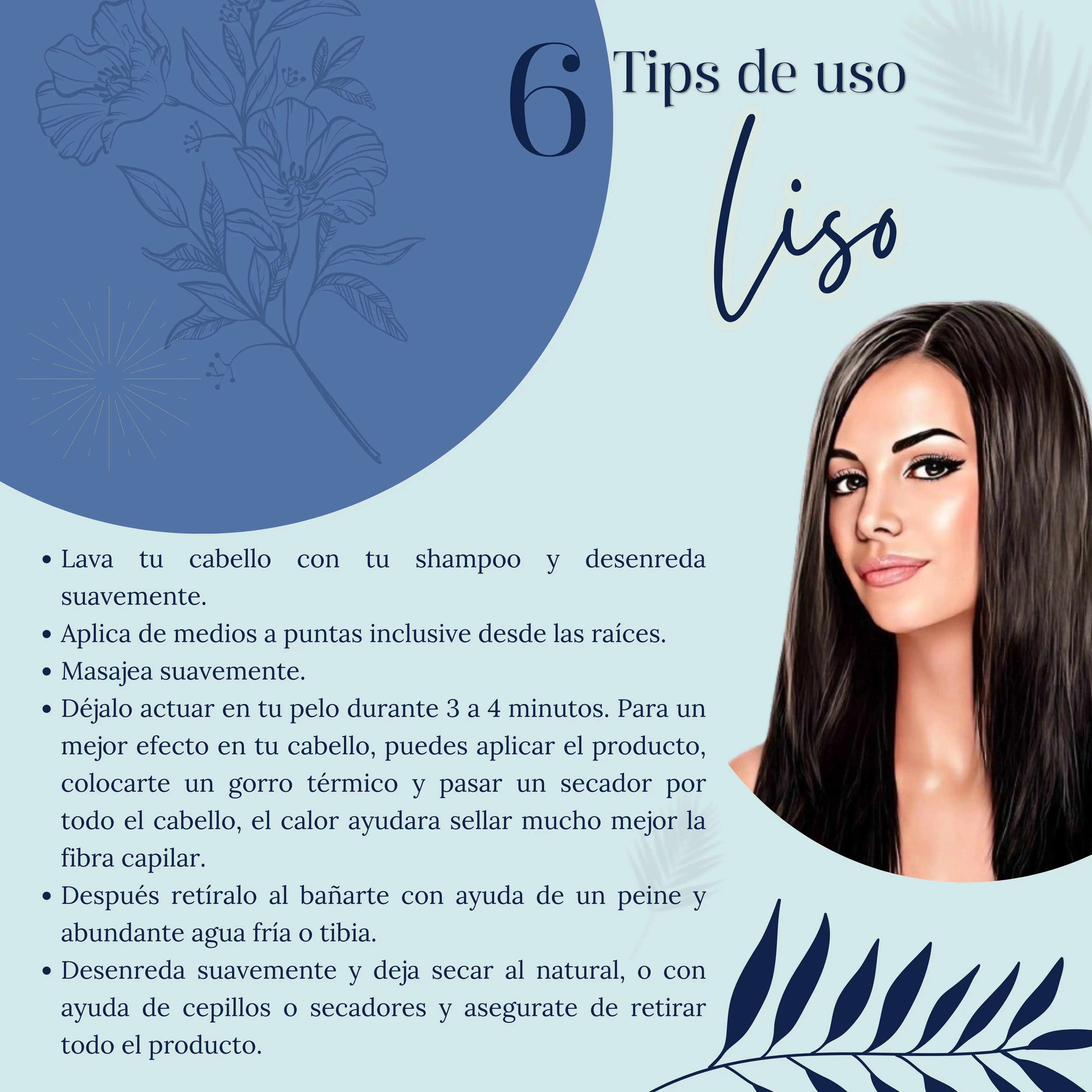 Tratamiento para Cabello Liso. 3
