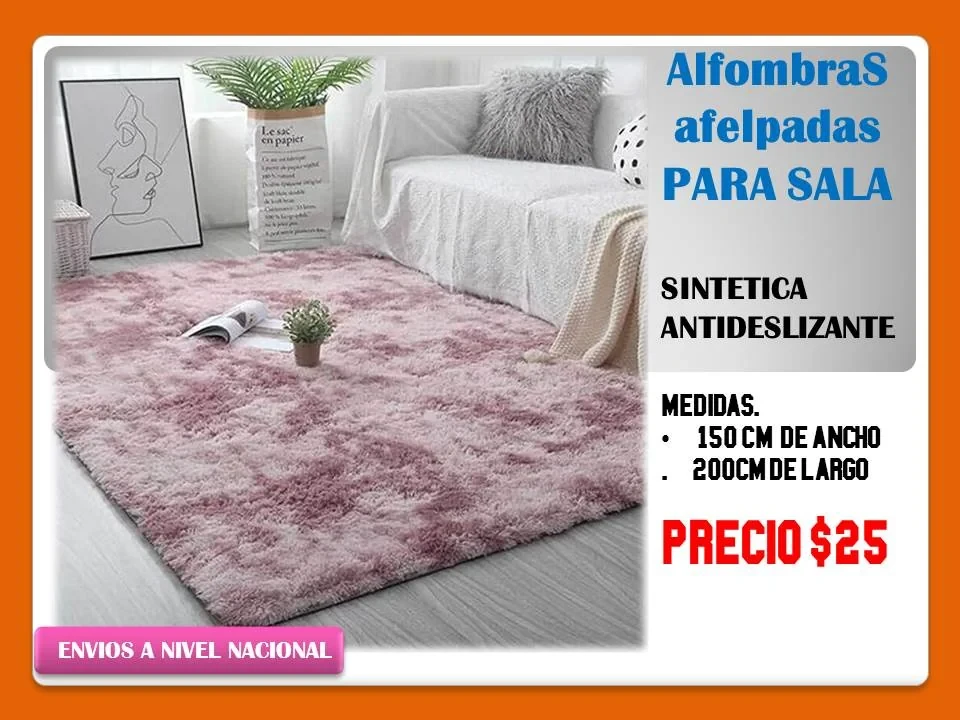 Alfombras afelpadas  2