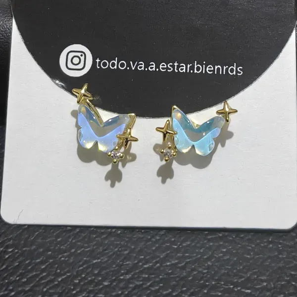 Aros Acero Dorado